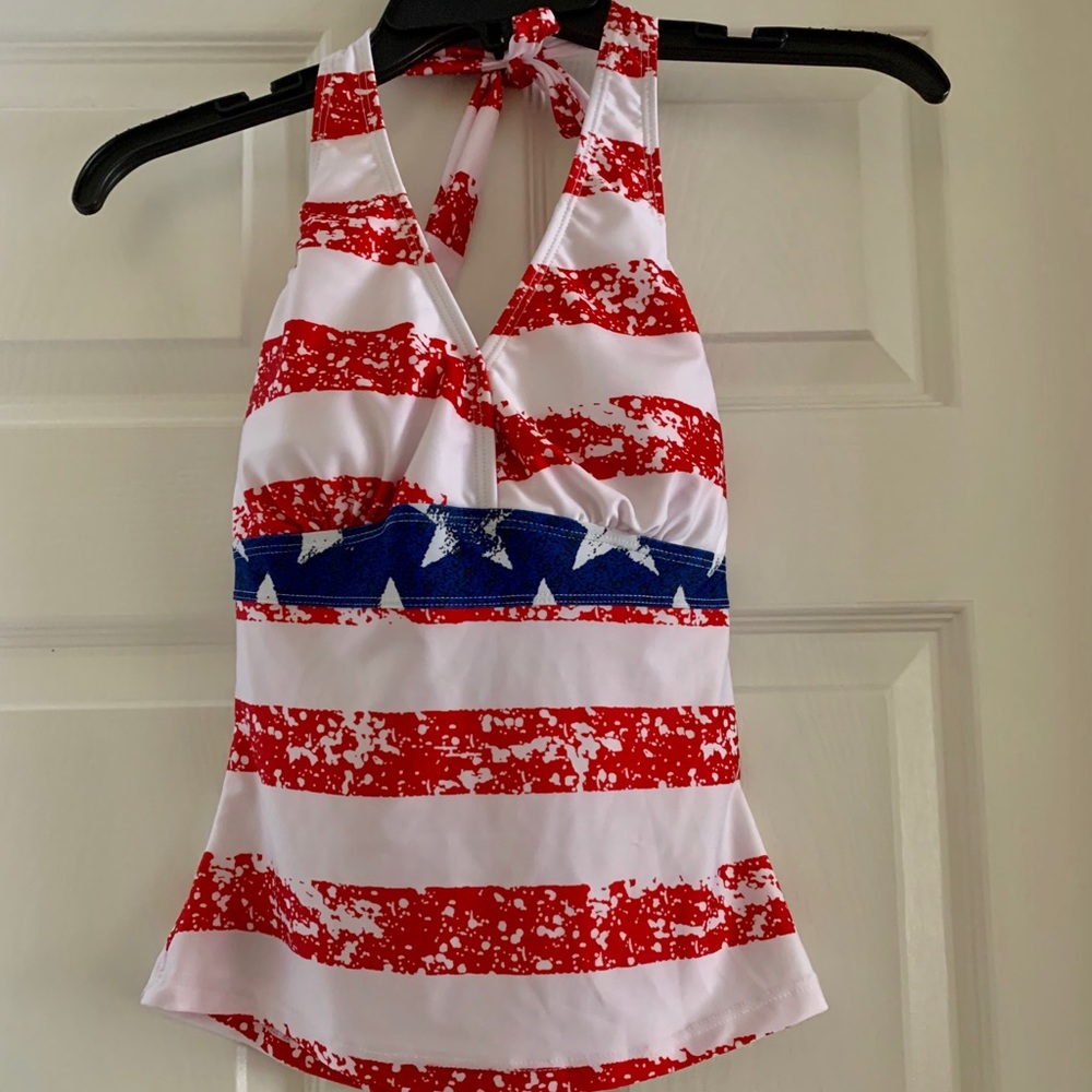 American flag tankini